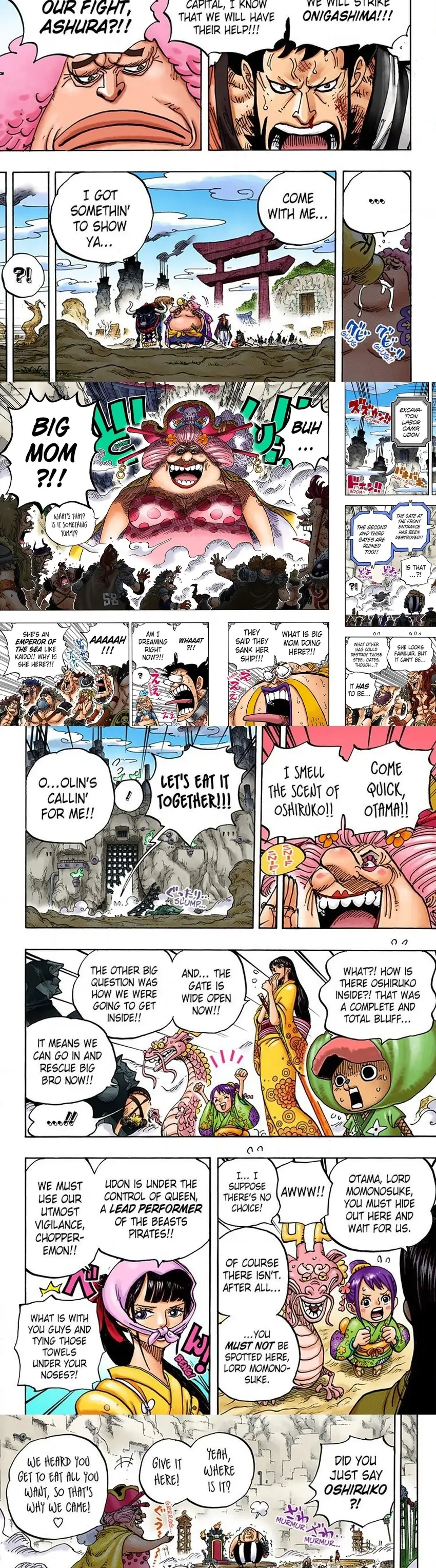 One Piece Digital Colored Chapter 945 image 4